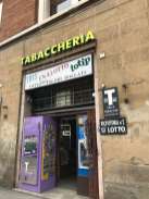 Tabacchi shop.